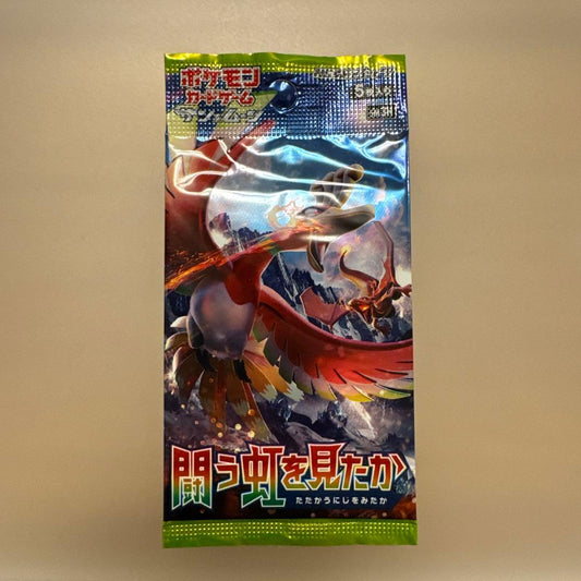 Pokemon Pokémon Card Game Did You See the Fighting Rainbow Pack — Japanese