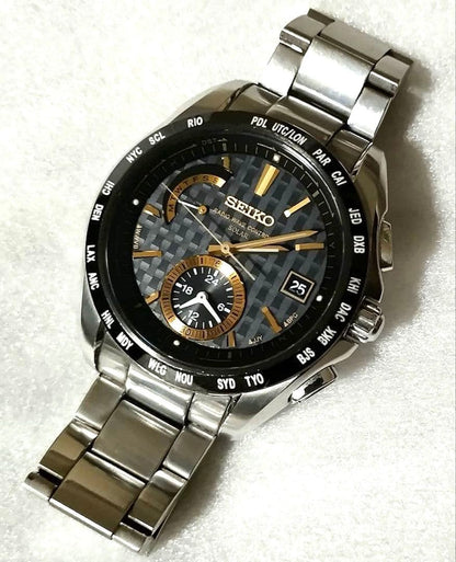 SEIKO BRIGHTZ 8B92 Solar Men's Watch — Japanese