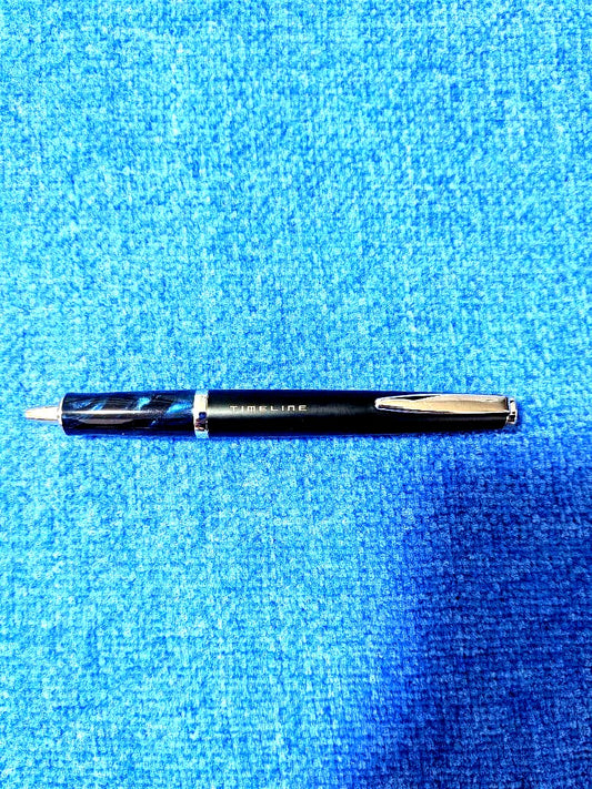 TIMELINE Ballpoint Pen Matte Black Marble with sleek matte finish and comfortable grip