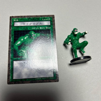 Yu-Gi-Oh Yu-Gi-Oh! Dungeon Dice Monsters Cyclops Figurine Card — Japanese