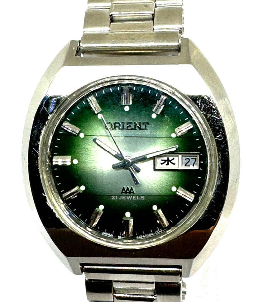 ORIENT Three Ace 21 Jewels Automatic Men's Watch — Japanese