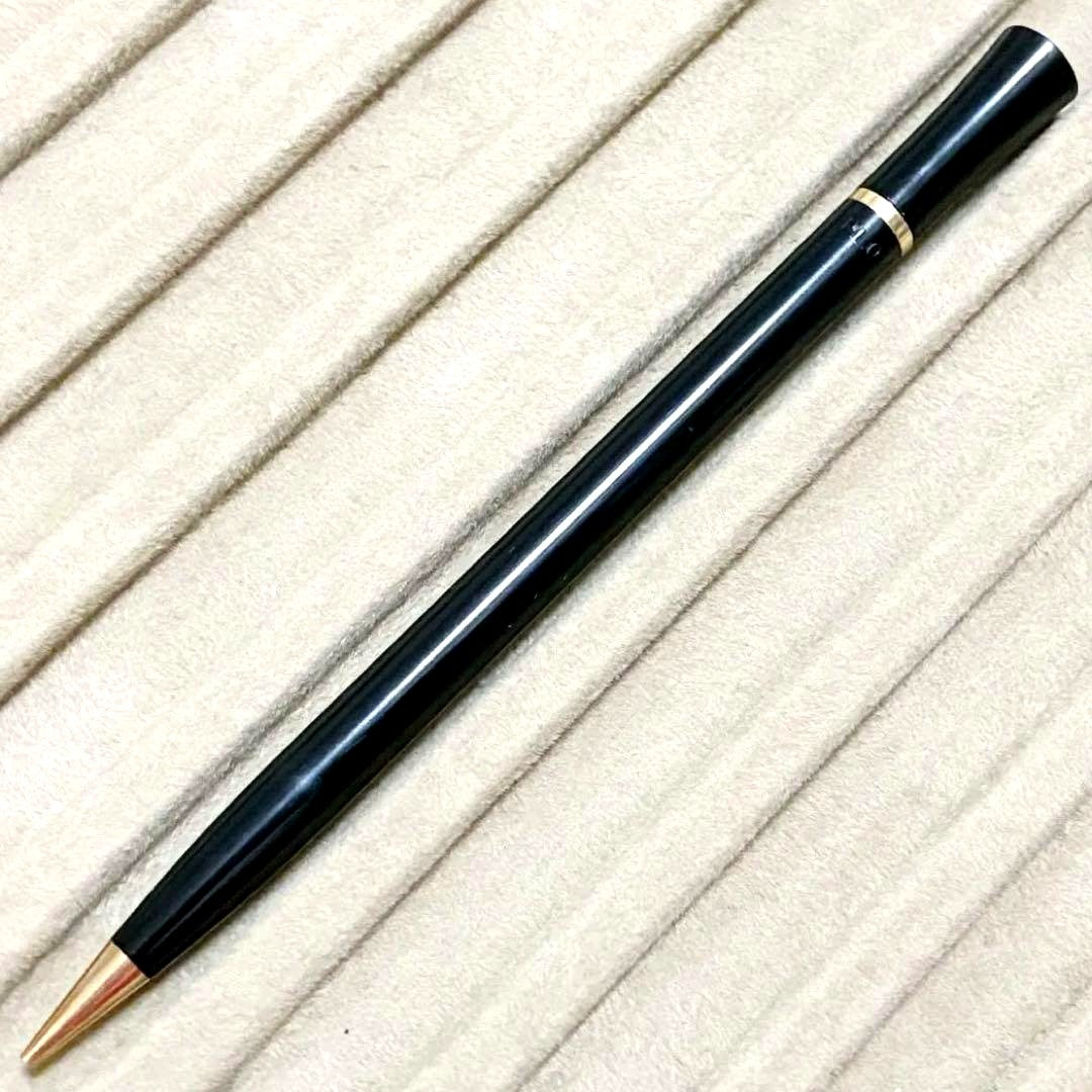 Vintage Pilot rotating lead mechanical pencil with visible wear and scratches