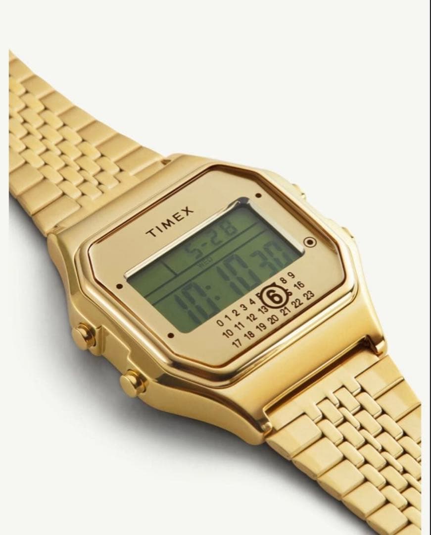 TIMEX MM6 Digital Gold Men's Watch — Japanese