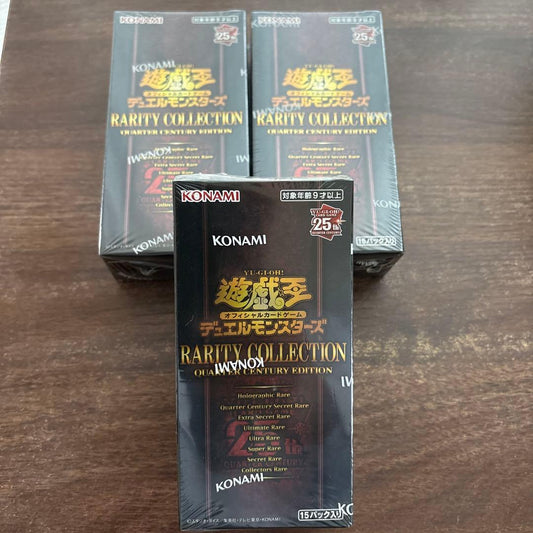Yu-Gi-Oh Yu-Gi-Oh! 25th Anniversary Rare Collection Box Box — Japanese