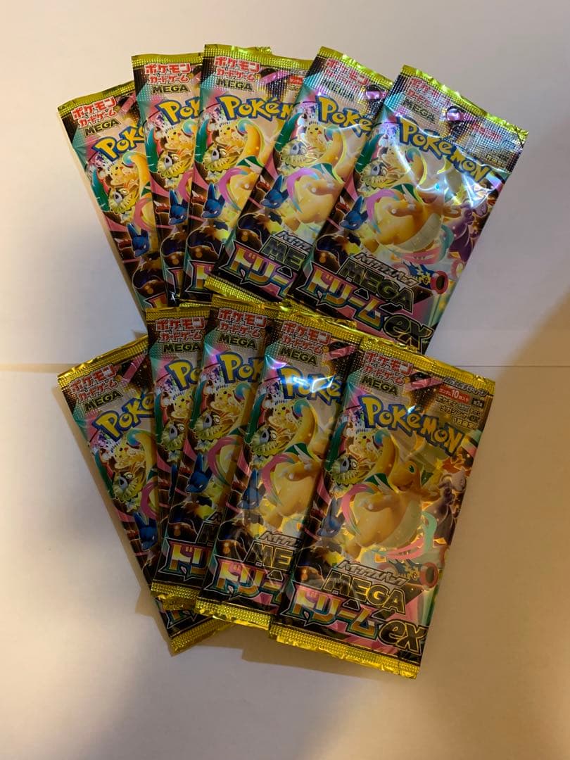 Pokemon Pokémon Card MEGA Dream ex 10P, Mega Brave 20P Pack — Japanese