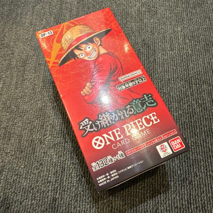 One Piece One Piece Card Game Will of the Future OP-13 Box — OP-13 — Japanese