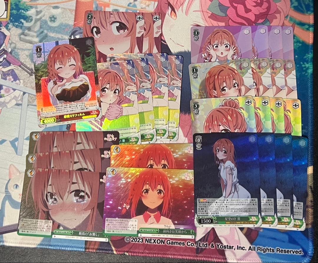 Weiss Schwarz Weiß Schwarz Ink SR Card Set — Japanese