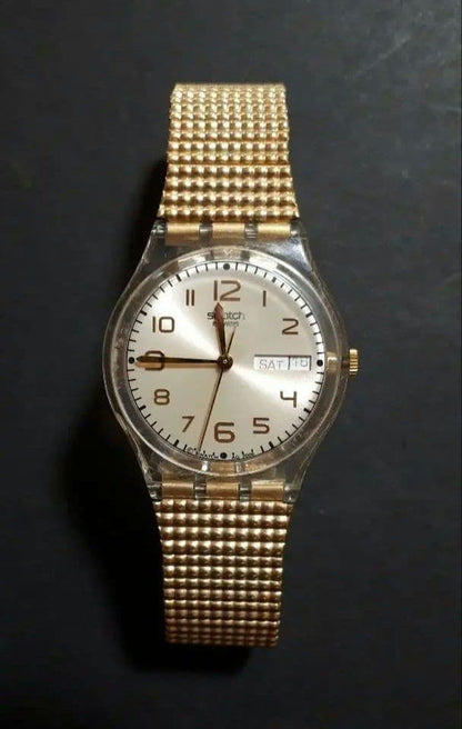 swatch SBTR009 Quartz Men's — Japanese
