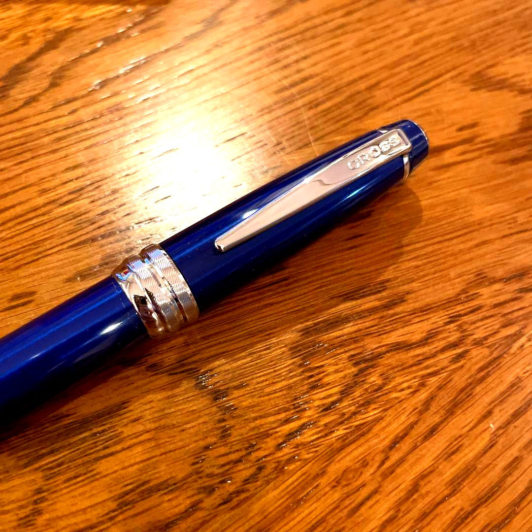 Cross Model No. 26 black oil-based ballpoint pen, unused with minor scratches, Japanese import