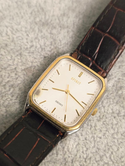 SEIKO SPIRIT T43 Quartz Men's Watch — Japanese