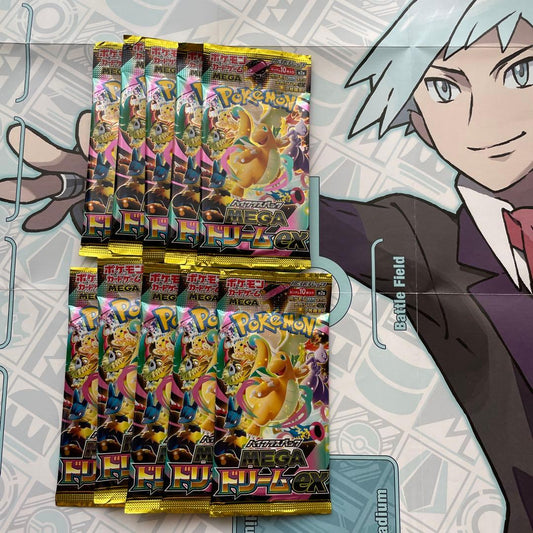 Pokemon Pokémon Card MEGA Dream ex 10 Pack Pack — Japanese