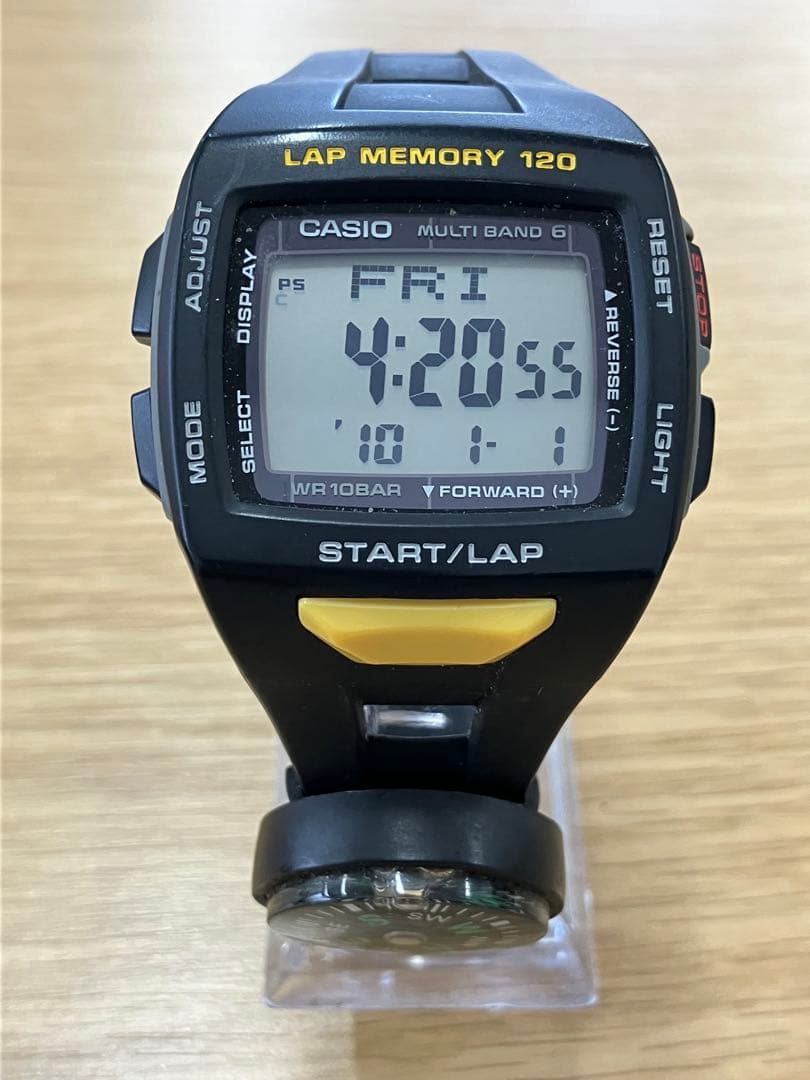 CASIO STW-1000-1J Solar Men's Watch — Japanese