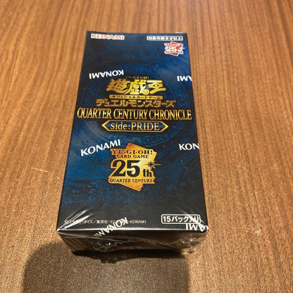 Yu-Gi-Oh Yu-Gi-Oh! Quarter Century Chronicle Pride Unopened Shrink Wrapped Box — Japanese