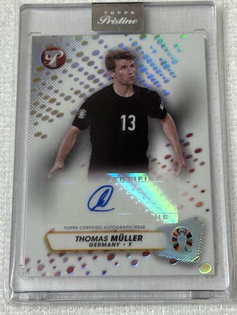 Thomas Müller Signed Card UEFA EURO 2024 — Japanese