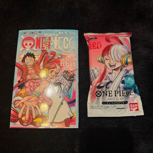 One Piece New Sealed Film Red Movie Bonus Tutorial Deck Pack — Japanese