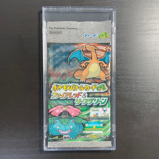 Pokemon Super Rare Pokémon Battle Card e+ FireRed & LeafGreen Unopened Pack Pack — Japanese