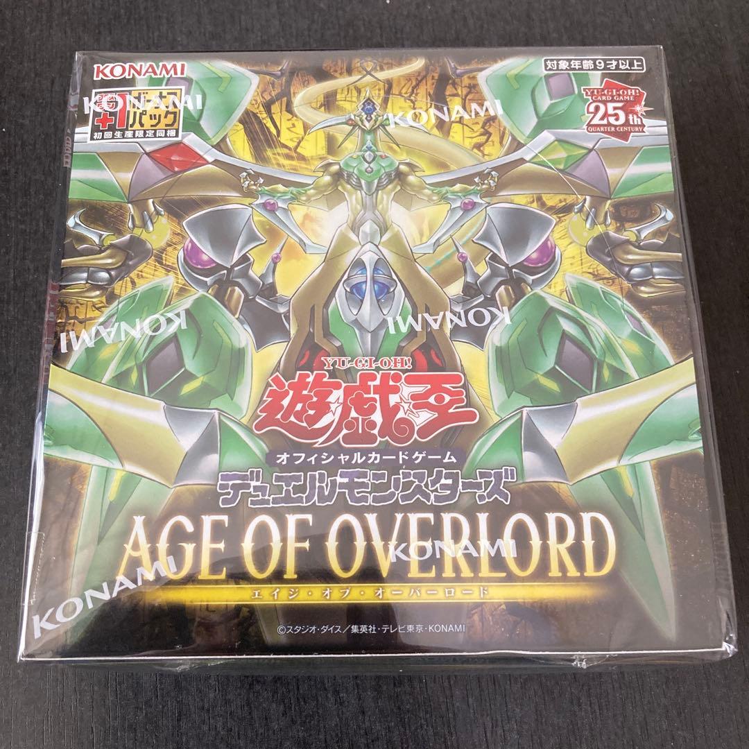 Yu-Gi-Oh Unopened Official Yu-Gi-Oh! Card Game Age of Overlord Box Box — Japanese
