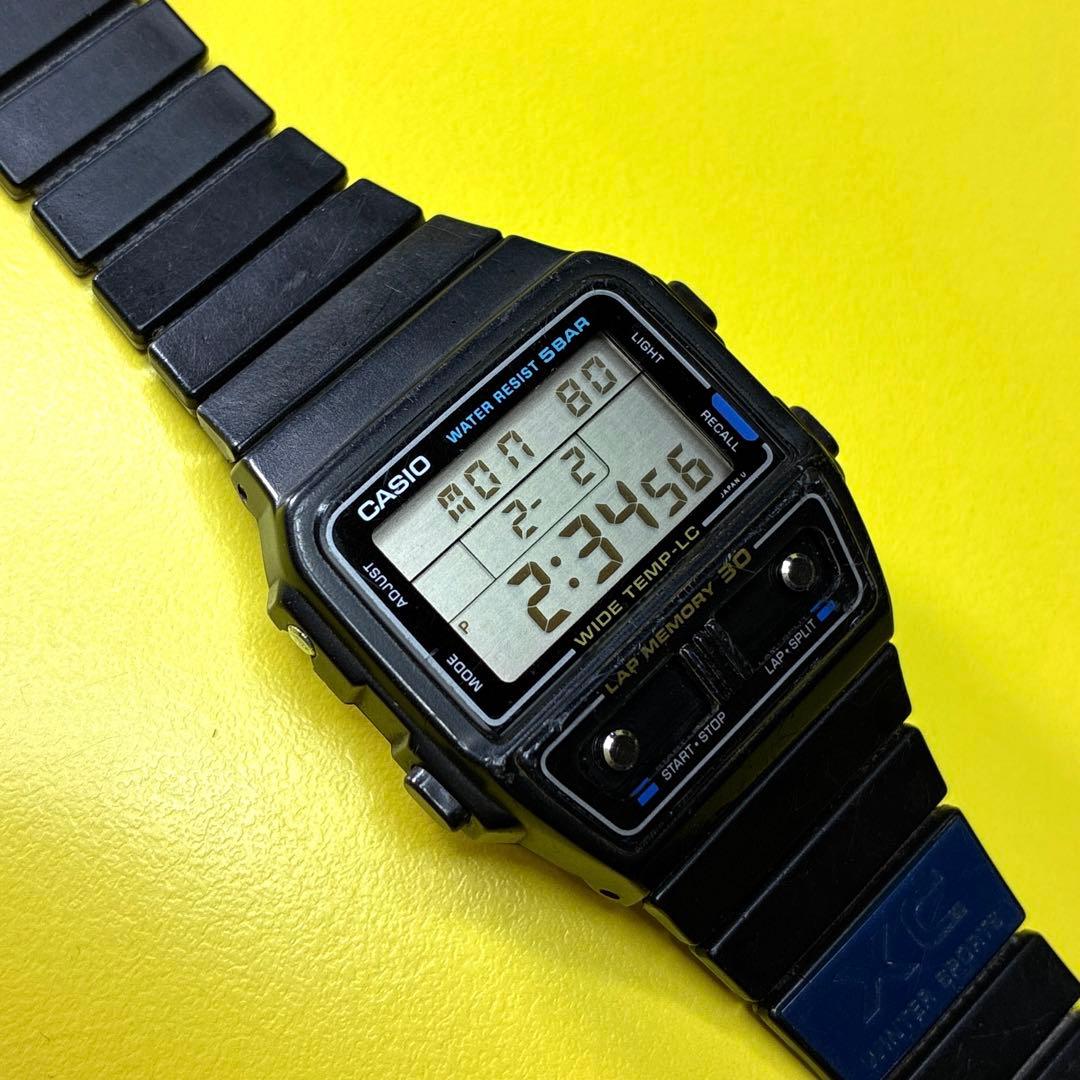 CASIO XC-30 Digital Men's Watch — Japanese