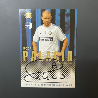 Palacio Intercontinental Autographed Card - Overseas Soccer 35 Limited — Japanese