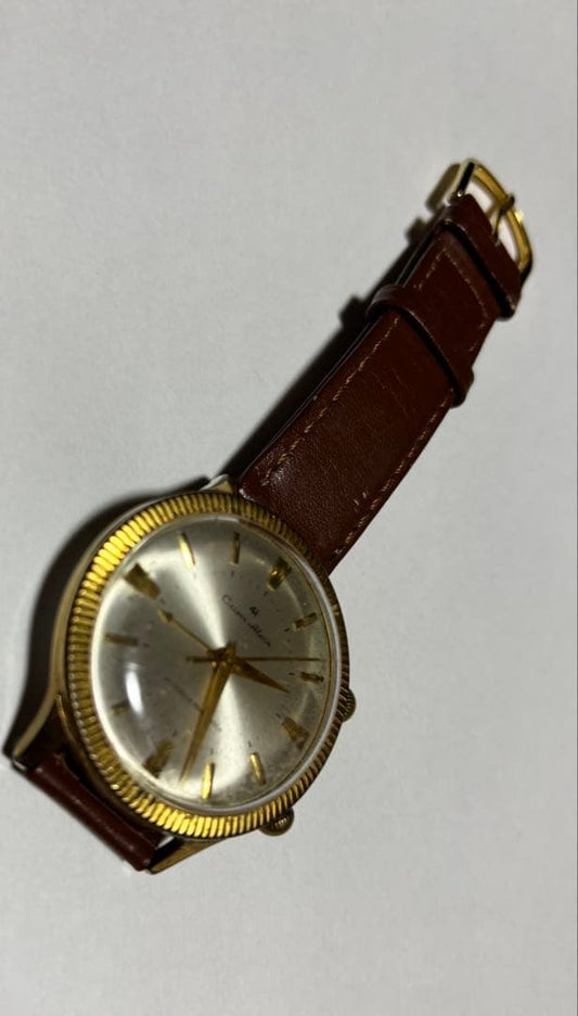 Citizen 4H Alarm Date Manual Men's Watch — Japanese