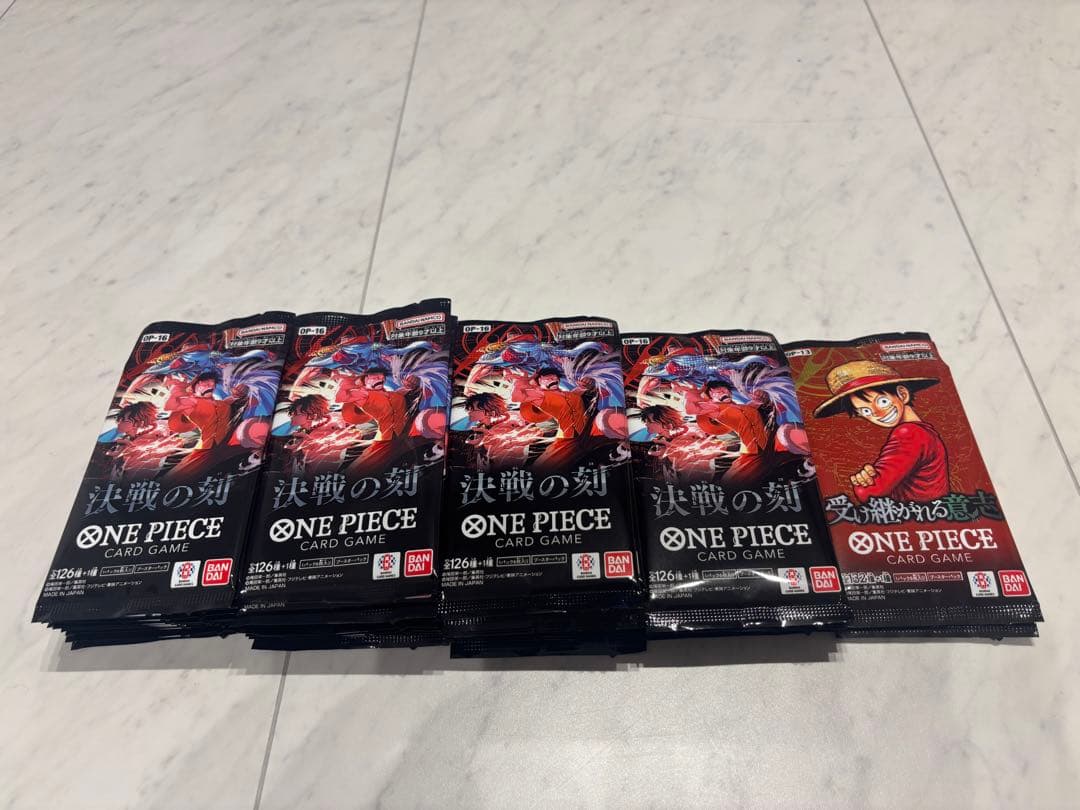 One Piece One Piece Card Unopened 40 Pack Set Pack — Japanese