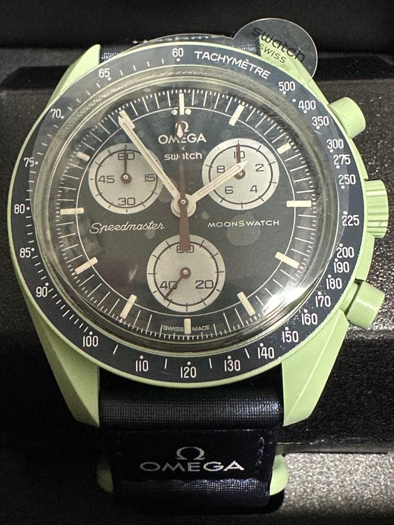 swatch MoonSwatch Mission on Earth Quartz Men's — Japanese