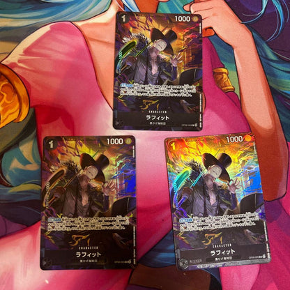 One Piece One Piece Card Raffit Promo Parallel Three Packs — Japanese