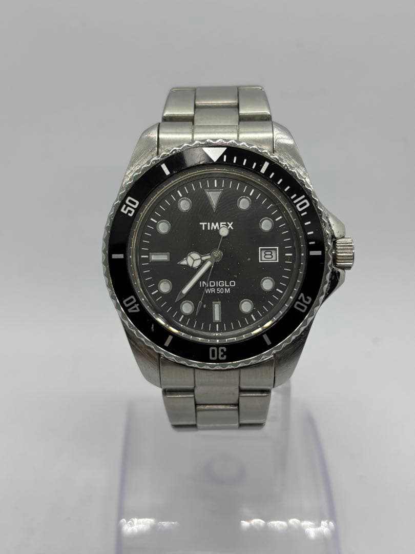 TIMEX Submariner Indiglo Quartz Men's Watch — Japanese