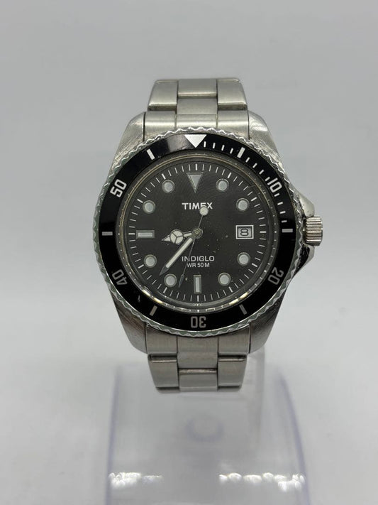 TIMEX Submariner Indiglo Quartz Men's Watch — Japanese