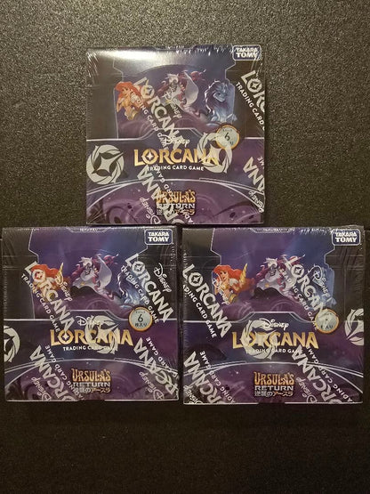 Pokemon Unopened Disney Rolkana The Little Mermaid: Return of Ursula Box 3 Boxes Set wit Box — Japanese