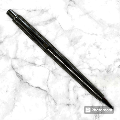 Silver Pilot Mechanical Pencil featuring etching process finish and smooth lead feed mechanism