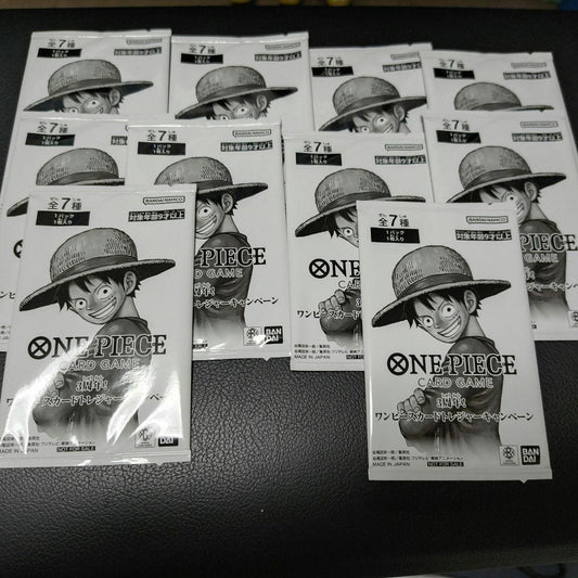 One Piece One Piece Card Treasure Campaign Promo 10 Pack Set Pack — Japanese