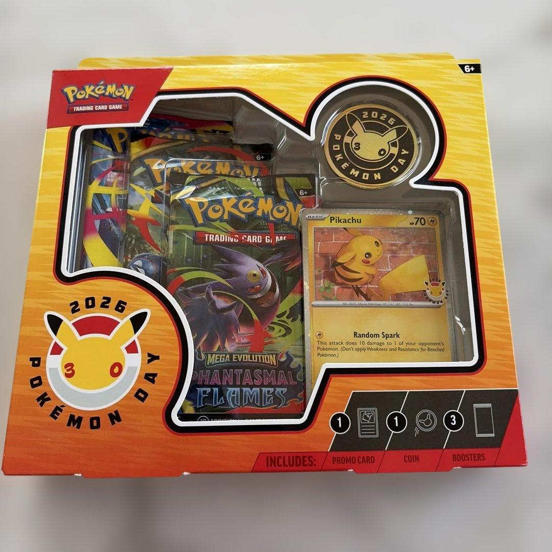 Pokemon 30th Anniversary Pokémon Day Overseas Limited Edition Commemorative Box Box — Japanese