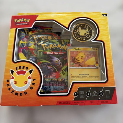 Pokemon 30th Anniversary Pokémon Day Overseas Limited Edition Commemorative Box Box — Japanese