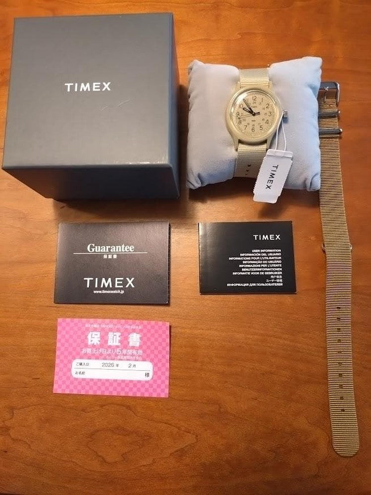 TIMEX キャンパー Men's Watch — Japanese