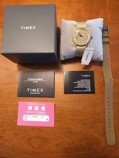 TIMEX キャンパー Men's Watch — Japanese