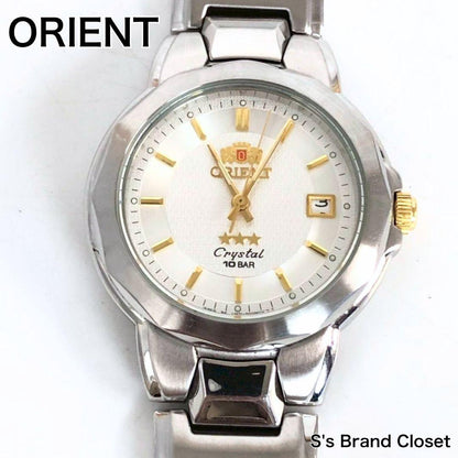 ORIENT Crystal Three Star Quartz Men's Watch — Japanese