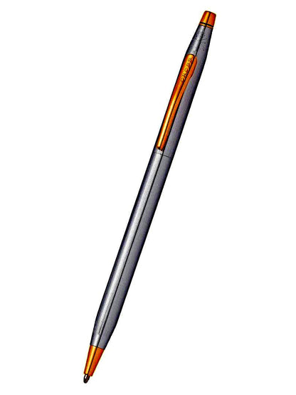 Cross Classic Century Medalist Silver ballpoint pen with black ink and brass metal finish