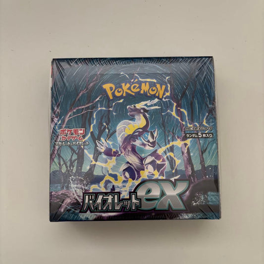 Pokemon Violet ex Box with Shrink Wrap Box — Japanese