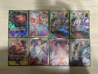 One Piece One Piece Card Secret 8-Card Set SEC — ONE PIECE CARD THE BEST — Japanese