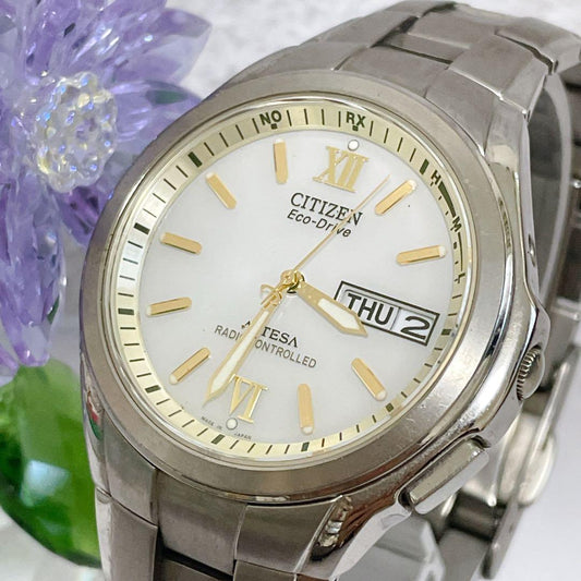 Citizen ATTESA CB5860-59A Solar Men's Watch — Japanese