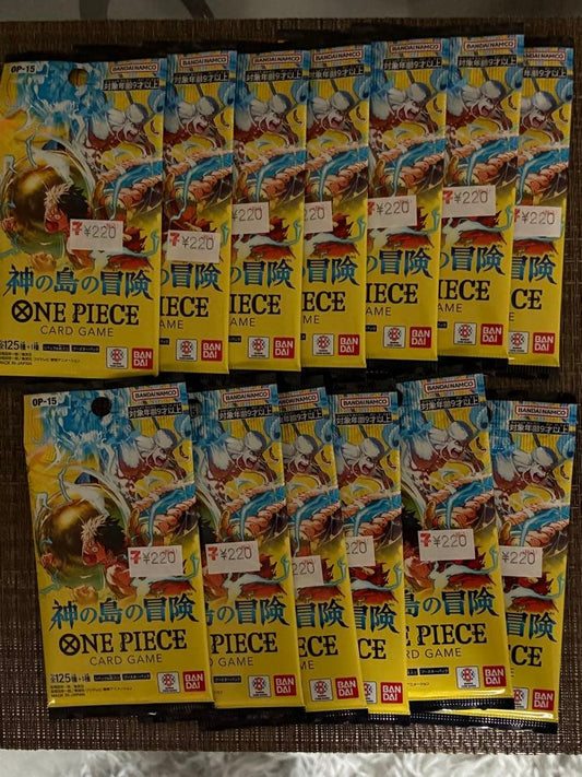 One Piece One Piece Card Game: Adventure of the Godly Island Pack — OP-15 — Japanese