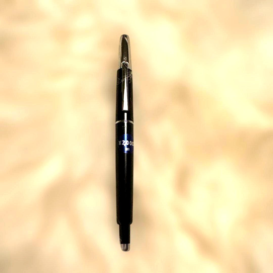 Unused Pilot Capless Fountain Pen with 14K fine nib shown uncapped on white background