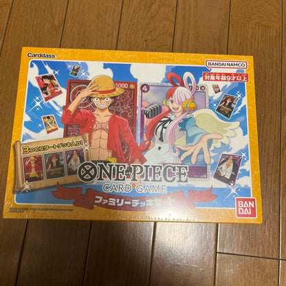 One Piece One Piece Trading Card Game Family Deck Set Unopened Shrink Wrap Box — Japanese