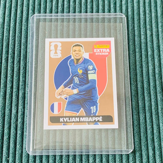 France National Team Kylian Mbappé Panini Sticker — Japanese