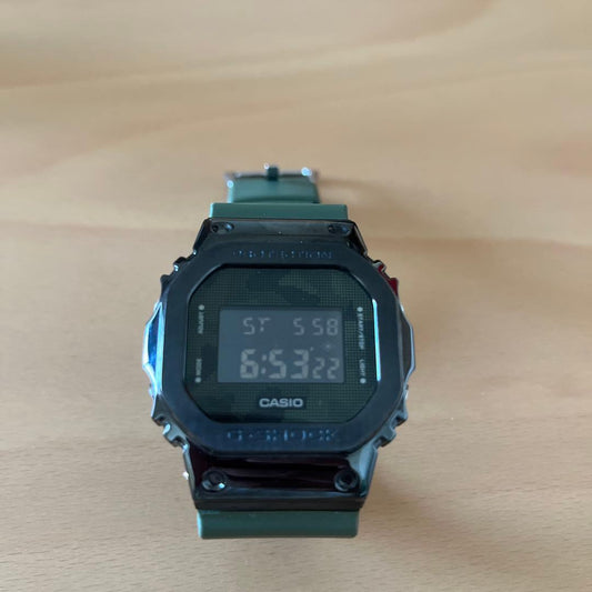 CASIO GM-5600B Digital Men's Watch — Japanese