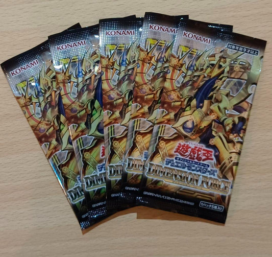 Yu-Gi-Oh Dimension Force Pack — Japanese
