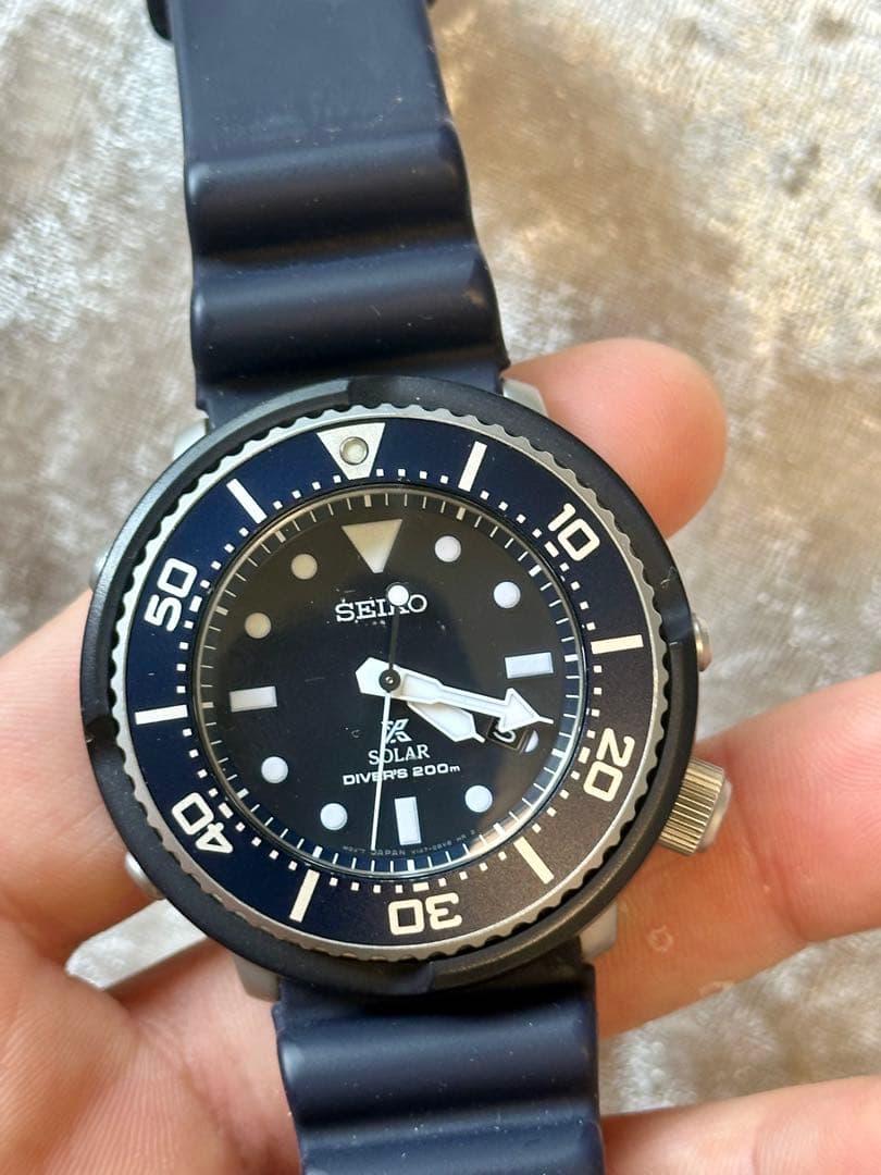 SEIKO Yunais Limited 500 Solar Men's Watch — Japanese