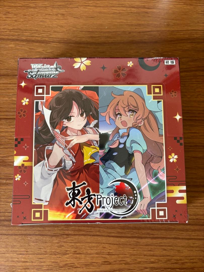 Weiss Schwarz Weiss Schwarz Touhou Project First Edition Booster Box Shrink-wrapped Box — Japanese