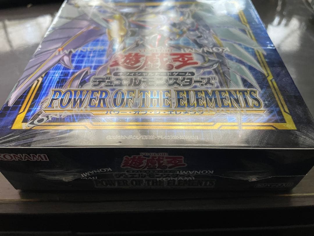 Yu-Gi-Oh Yu-Gi-Oh! OCG POWER OF THE ELEMENTS 30 Packs ×4 Box — Japanese